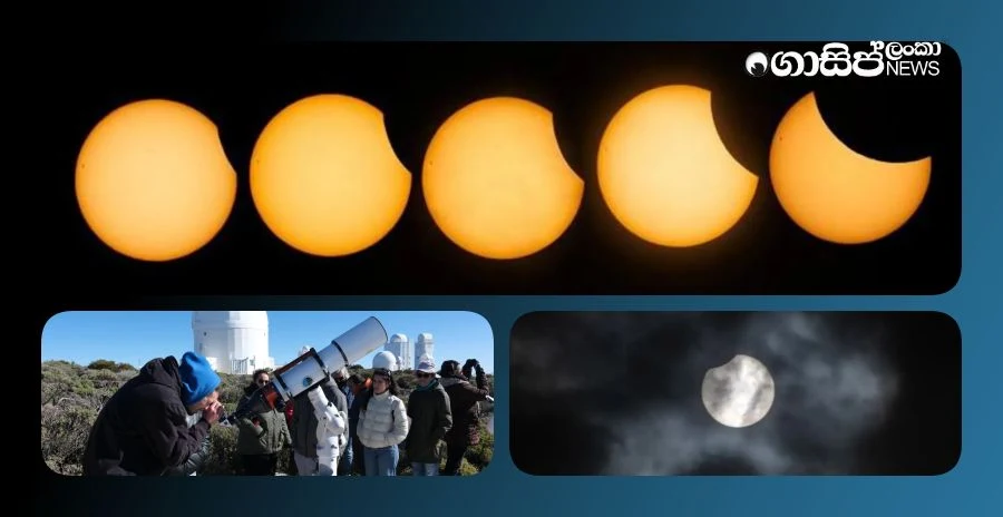 How the partial solar eclipse that occurred today (29) was photographed around the world How the partial solar eclipse that occurred today (29) was photographed around the world