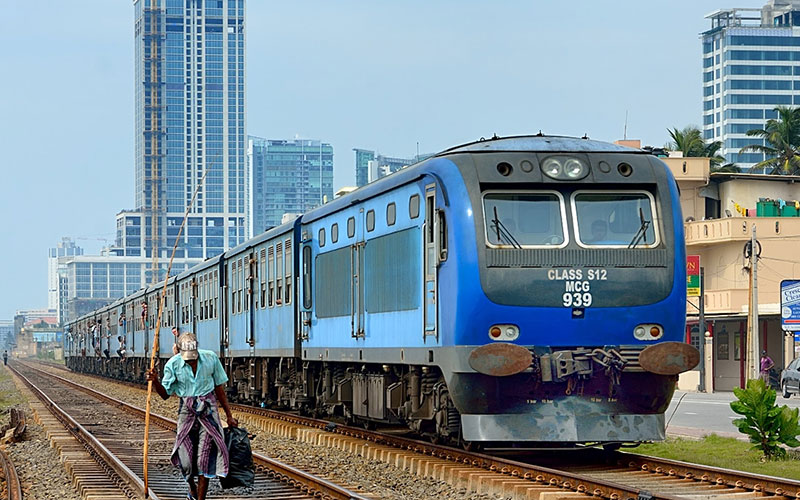Jaffna by rail from Matara