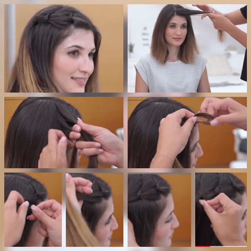 easy hairstyles for short hair