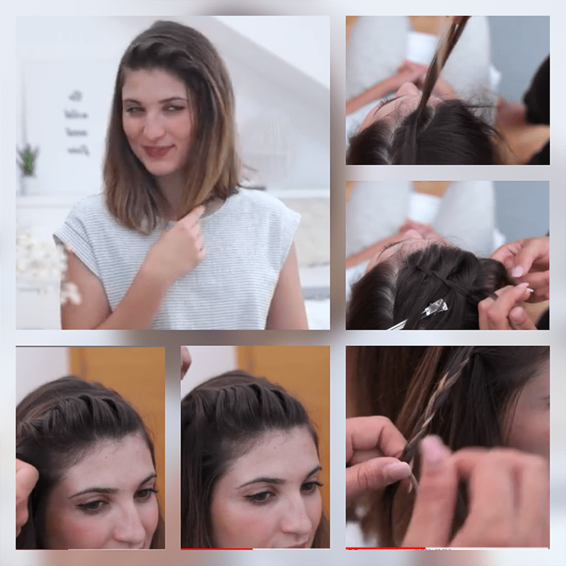 easy hairstyles for short hair