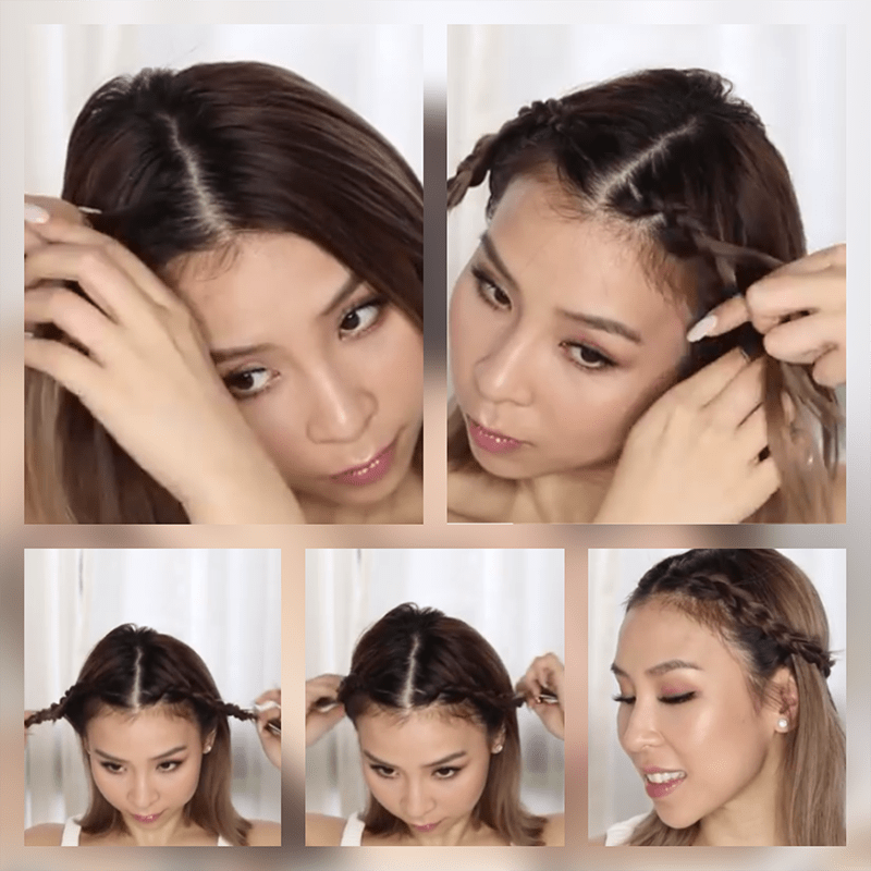 easy hairstyles for short hair