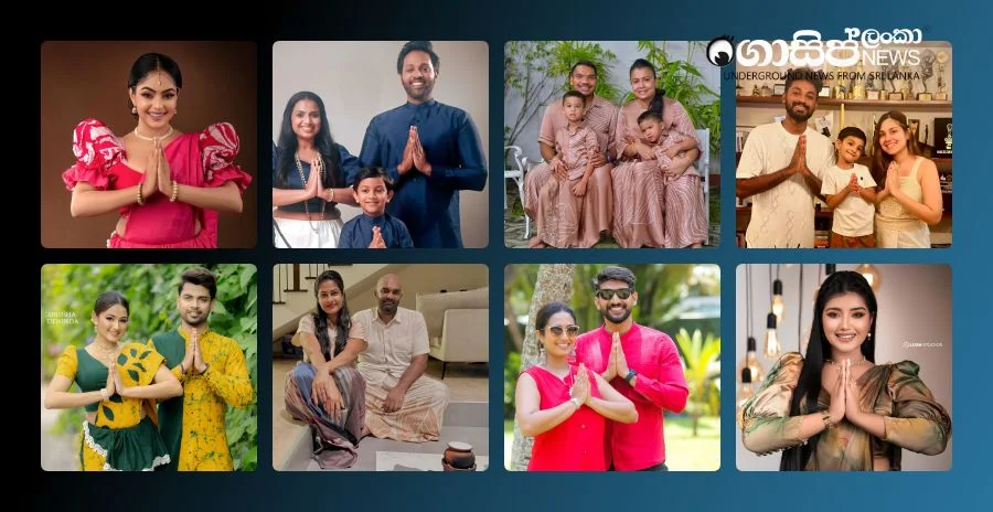 Photos posted by celebrities on Instagram wishing them a happy new year