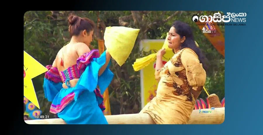 Udayanthi wins women's pillow fight championship (video)