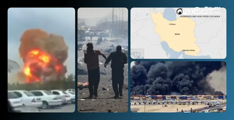 Massive explosion at Iran's Shahid Razavi port kills 14, injures 750 Massive explosion at Iran's Shahid Razavi port kills 14, injures 750