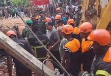 පහළ කඩුගන්නාවේ නායයෑමෙන් විපතට පත්වූවන් බේරා ගැනීමට යුද හමුදාවේ සහාය