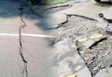 වර්ෂාවෙන් මහාමාර්ග 75 කටත් දැඩි හානි