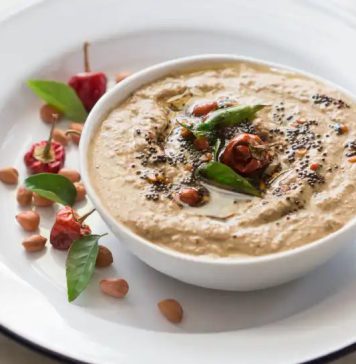 රටකජු චට්නි.