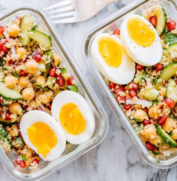 One pot meal -Chickpea Egg Salad