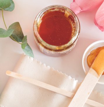 නිවසේදීම Sugar wax එකක්
