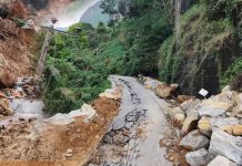 අරණායක තවත් බිහිසුණු අවදානමක් – කාපට් මාර්ගය දෙකට කැඩෙයි