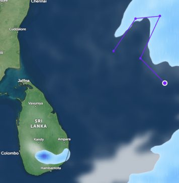 ඉදිරි පැය 24 දී අඩුපීඩන කලාපයේ ක්රියාකාරීත්වය