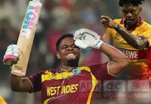 සිම්බාබ්වේට ලකුණු 255ක දැවැන්ත ඉලක්කයක් – ශ්රී ලංකාවේ T20 ලෝක කුසලාන වාර්තාවක් ලකුණු 6කින් බේරෙයි