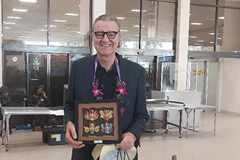 එංගලන්ත ක්රිකට් පාලක මණ්ඩලයේ සභාපති දිවයිනට