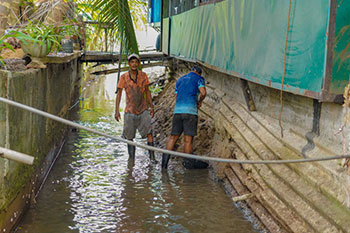 කොළොන්නාවේ ගං වතුර පාලනයට විශේෂ ව්යාපෘතියක්