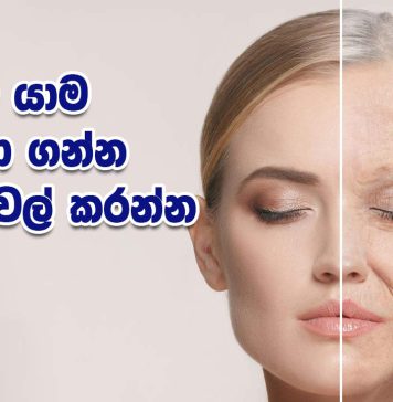 වයසට යාම වළක්වා ගන්න මේ දේවල් කරන්න