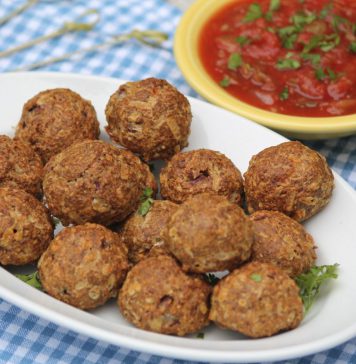 වෙජිටේරියන් මීට් බෝල්ස් ගෙදරදීම හදාගනිමු