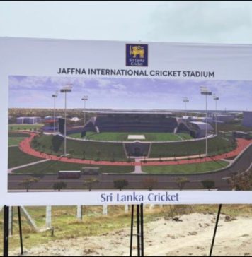 ජනපති මුල් ගල තැබූ යාපනය ක්රීඩා පිටියේ වැඩ අත්හිටුවයි!