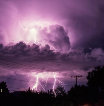 ප්රබල අකුණු පිළිබඳ අවවාදාත්මක නිවේදනයක්