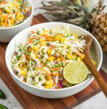 කන්න කන්න ආස හිතෙන චිකන් ඇන්ඩ් පයිනැපල් කෝල්ස්ලෝ සැලඩ්