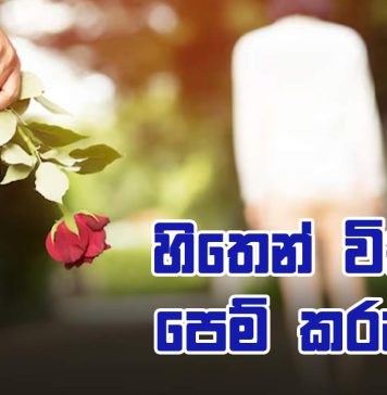 හිතෙන් විතරක් පෙම් කරන්නම්