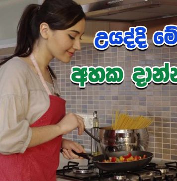 උයද්දි මේ දේවල් අහක දාන්න එපා