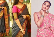 මහත යුවතියකට ගැළපෙන විදිහට සාරිය සහ Jacket එක තෝරා ගන්නේ මෙහෙමයි.