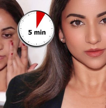 ඔෆිස් යන්න විනාඩි 05න් මේකප් එකක්