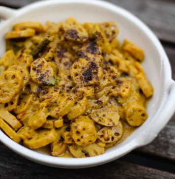 වෙනස් විදිහකට නෙළුම් අල හදමු