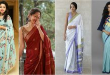 ෆැෂනබල් විදියට සාරි අඳින්න ටිප්ස්.