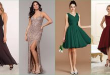 රාත්රී සාදයකදී ඔබට සුන්දර පෙනුමක් ලබා දෙන Evening Dress.