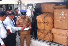 වනාතවිල්ලුවේදී මත්ද්රව්ය තොගයක් අද (13) දහනය කර විනාශ කෙරේ..