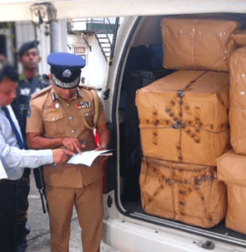 වනාතවිල්ලුවේදී මත්ද්රව්ය තොගයක් අද (13) දහනය කර විනාශ කෙරේ..