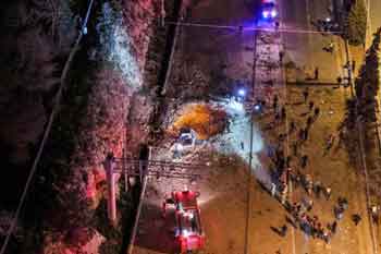 ජෙරුසලමට බටහිරින් පිහිටි ප්රදේශයකට ඉරානයෙන් ප්රහාරයක්