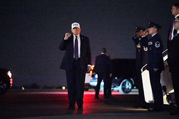 සියලු අරමුණු ඉටු කරගන්නා තෙක් ඉරානයට ප්රහාර එල්ල කරන බවට ට්රම්ප්ගෙන් ප්රකාශයක්