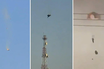 කුවේටයේදී ජෙට් යානයක් කඩා වැටෙයි