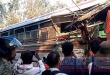 හබරණ බිහිසුණු බස් අනතුරක් – 10කට තුවාල