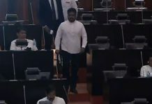 ජනපති පාර්ලිමේන්තුවට