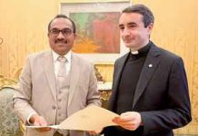 ශුද්ධෝත්තම පාප් වහන්සේට මෙරට සංචාරයකට එක්වන ලෙස ජනපතිගෙන් ආරාධනයක්