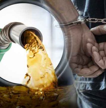 නීතිවිරෝධීව ඩීසල් විකිණූ අයෙකු අත්අඩංගුවට