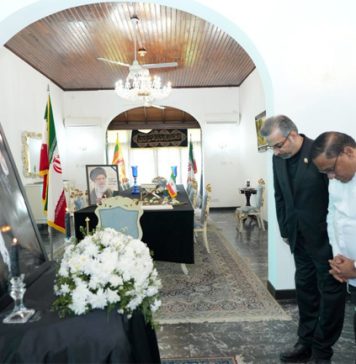 ඉරාන උත්තරීතර නායකයාගේ අභාවය වෙනුවෙන් විදෙස් ඇමතිගේ ශෝකය