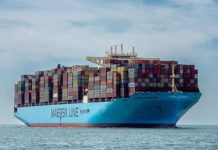 Maersk සමාගම ගල්ෆ් රටවල් කිහිපයක භාණ්ඩ ප්රවාහන සේවා අත්හිටුවයි