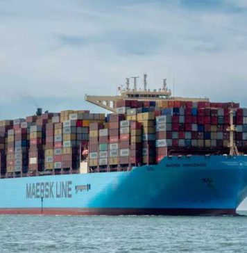 Maersk සමාගම ගල්ෆ් රටවල් කිහිපයක භාණ්ඩ ප්රවාහන සේවා අත්හිටුවයි