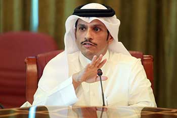 ප්රහාර නතර කරන ලෙසට කටාරය ඉරානයෙන් ඉල්ලයි