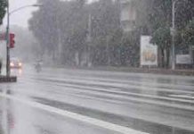 පස්වරු 2න් පසුව ස්ථාන කිහිපයකට වැසි