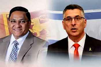 ඇමති විජිත සහ ඊශ්රායලය විදේශ ඇමති අතර සාකච්ඡාවක්