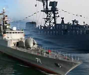 අමෙරිකාව විසින් ඉරාන නෞකා 30කට වඩා මුහුදේ ගිල්වලා