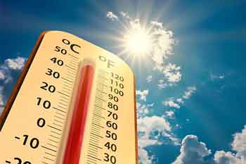 උණුසුම් කාලගුණය අප්රේල් මැද දක්වා