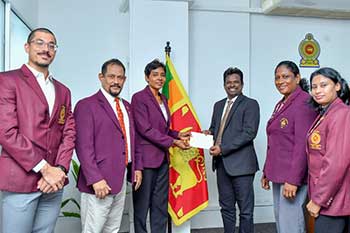 Rebuilding Sri Lanka අරමුදලට ශ්රී ලාංකික ඔලිම්පික් ක්රීඩකයන්ගෙන් මූල්යමය පරිත්යාගයක්