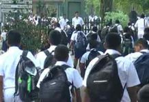 වියළි කාලගුණය හමුවේ පාසල් කටයුතු සිදුකිරීම පිළිබඳ නිර්දේශ මාලාවක්