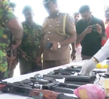 දකුණු මුහුදෙන් මතු වූ බිලියන 10ක මත්ද්රව්ය හා අවි!